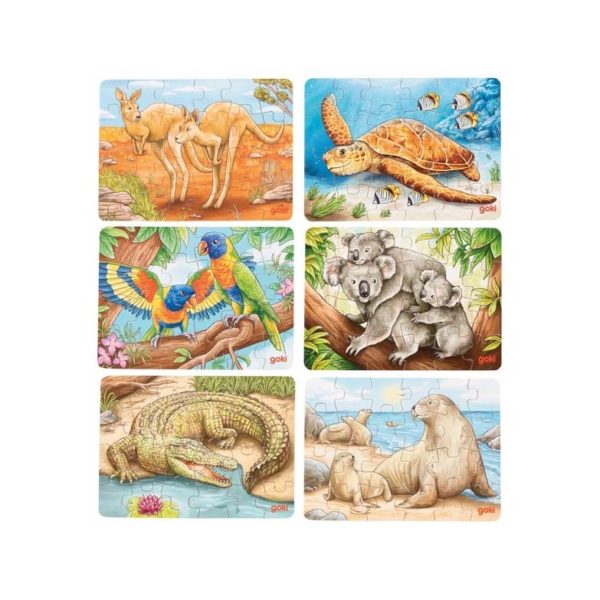 Animais Australianos Minipuzzle de Peças
