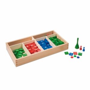 jogo dos selos montessori nienhuis