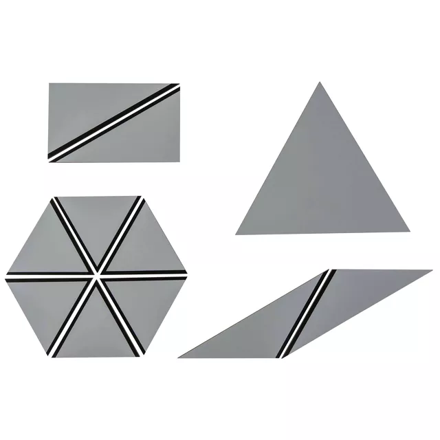 triangulos construtores cinzentos da nienhuis