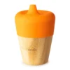 copo de aprendizagem laranja da marca eco rascals