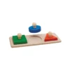 puzzle de botões de formas geométricas