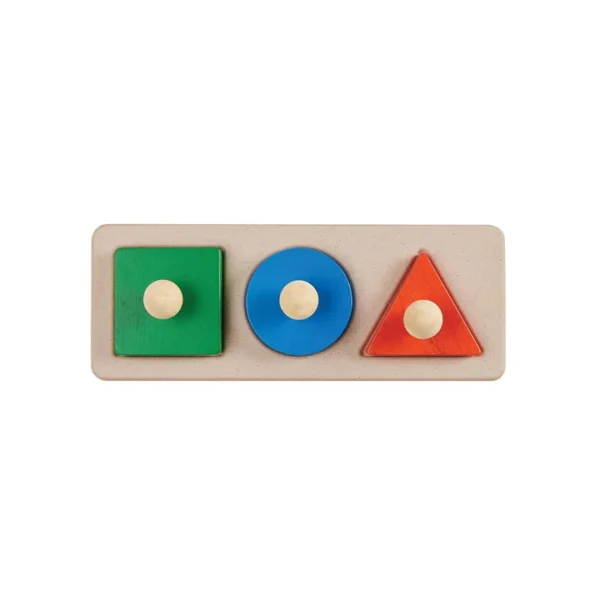 puzzle de botões de formas geométricas