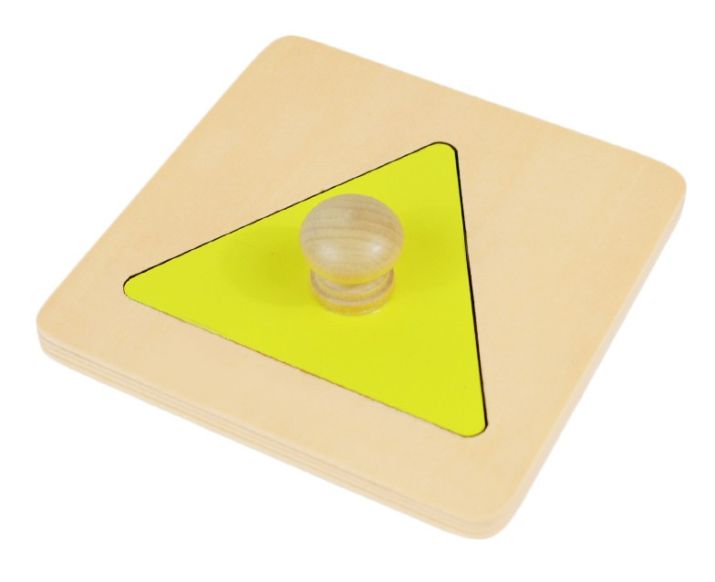 puzzle montessori triângulo
