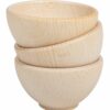 Taças madeira 70 mm (pack de 3)